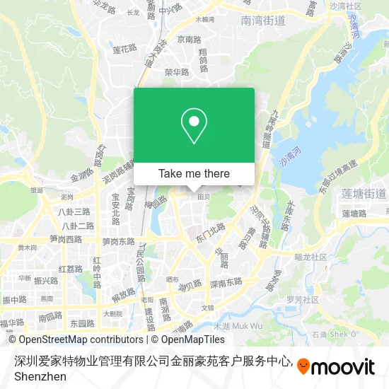 深圳爱家特物业管理有限公司金丽豪苑客户服务中心 map