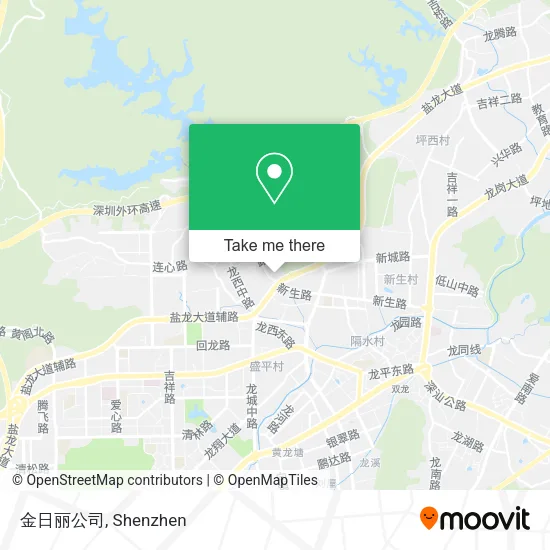 金日丽公司 map