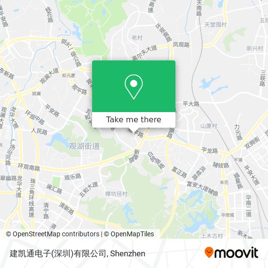 建凯通电子(深圳)有限公司 map