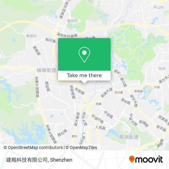 建顺科技有限公司 map