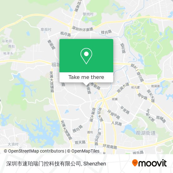 深圳市速珀瑞门控科技有限公司 map