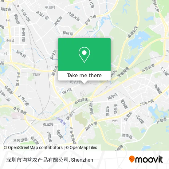 深圳市均益农产品有限公司 map