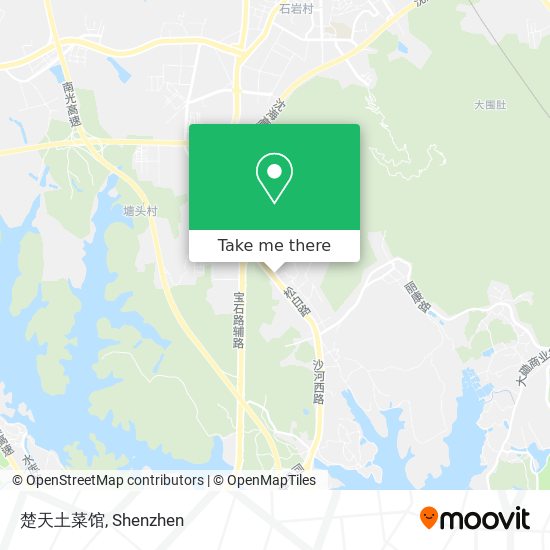 楚天土菜馆 map