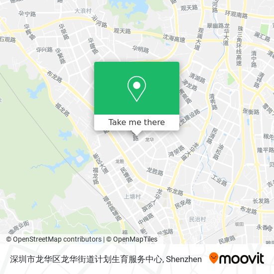 深圳市龙华区龙华街道计划生育服务中心 map