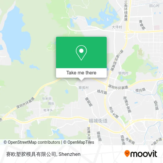赛欧塑胶模具有限公司 map