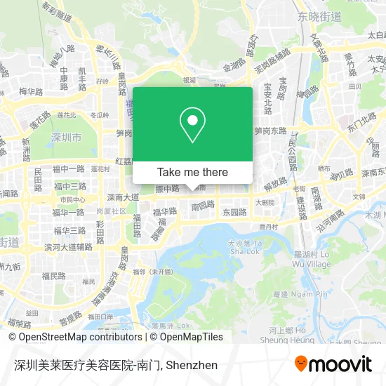 深圳美莱医疗美容医院-南门 map