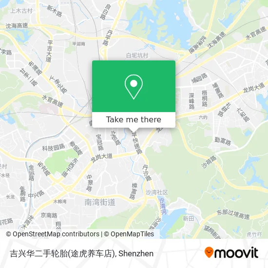 吉兴华二手轮胎(途虎养车店) map