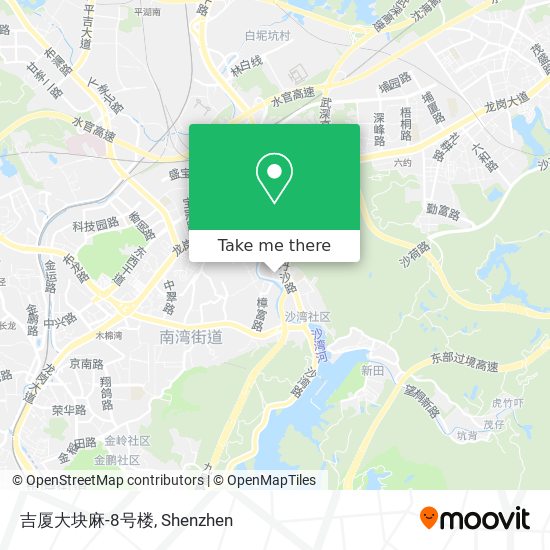 吉厦大块麻-8号楼 map