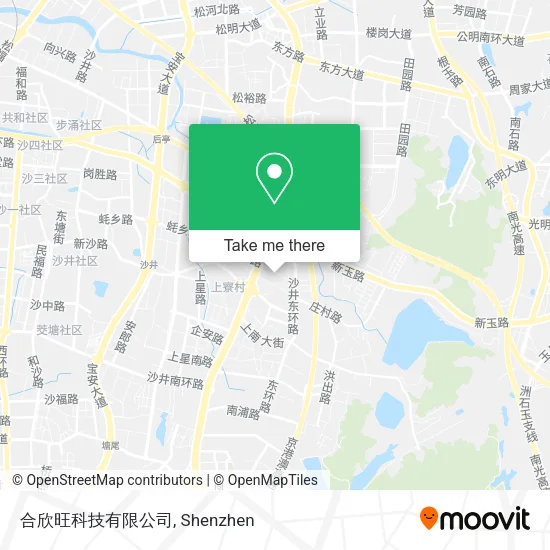 合欣旺科技有限公司 map