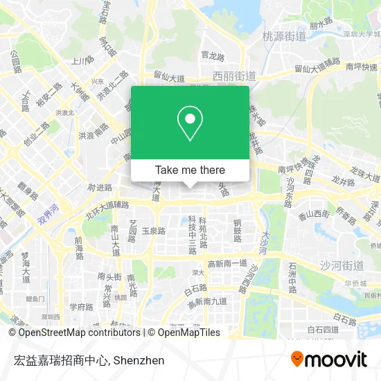 宏益嘉瑞招商中心 map