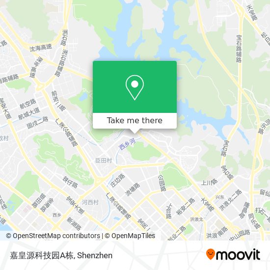 嘉皇源科技园A栋 map