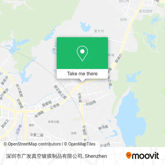 深圳市广发真空镀膜制品有限公司 map