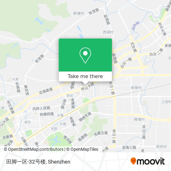 田脚一区-32号楼 map