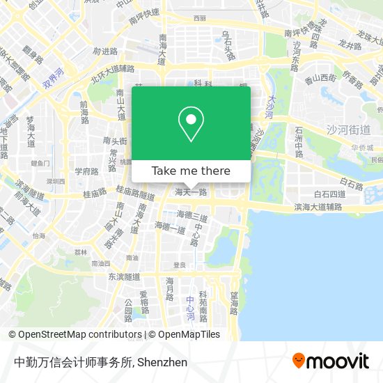 中勤万信会计师事务所 map