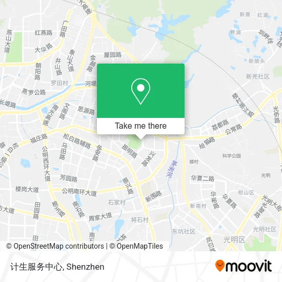计生服务中心 map