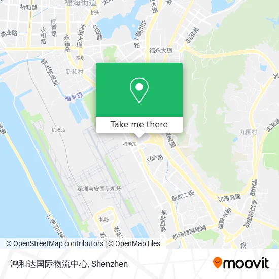 鸿和达国际物流中心 map