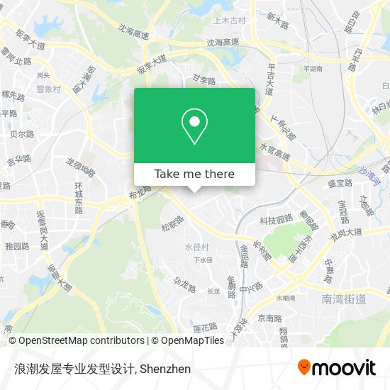 浪潮发屋专业发型设计 map