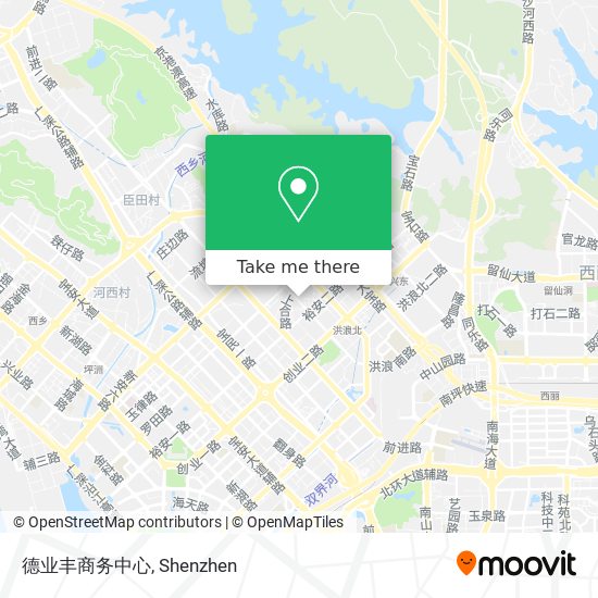 德业丰商务中心 map
