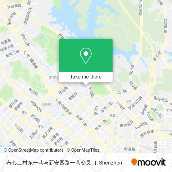布心二村东一巷与新安四路一巷交叉口 map