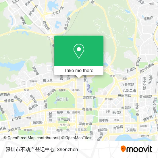 深圳市不动产登记中心 map