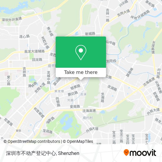 深圳市不动产登记中心 map
