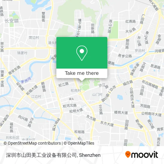深圳市山田美工业设备有限公司 map