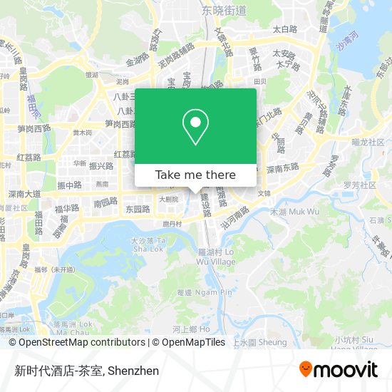 新时代酒店-茶室 map