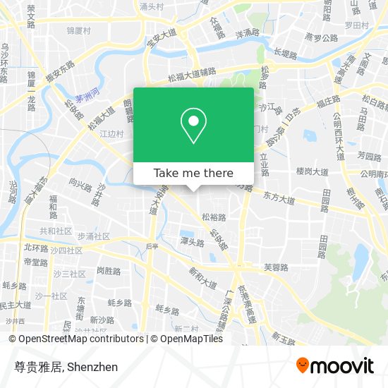 尊贵雅居 map