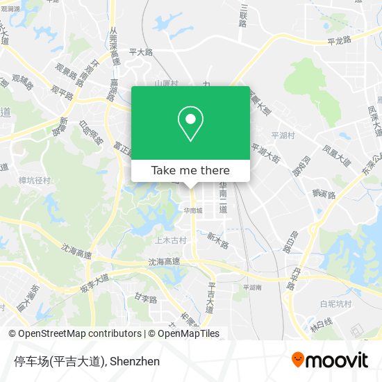 停车场(平吉大道) map