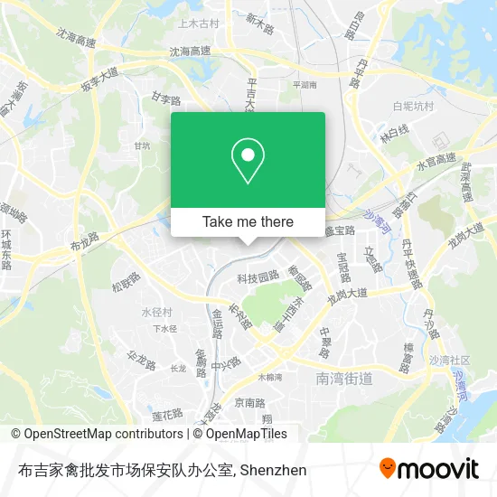 布吉家禽批发市场保安队办公室 map