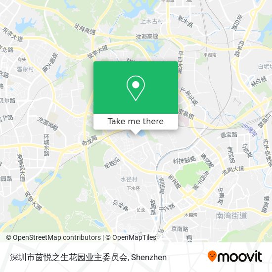 深圳市茵悦之生花园业主委员会 map