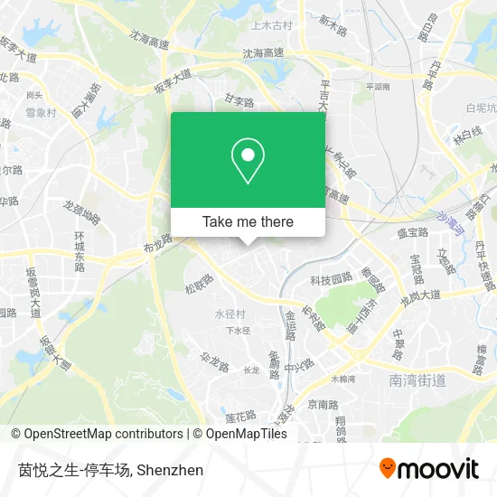 茵悦之生-停车场 map