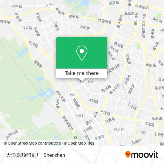 大浪嘉顺印刷厂 map