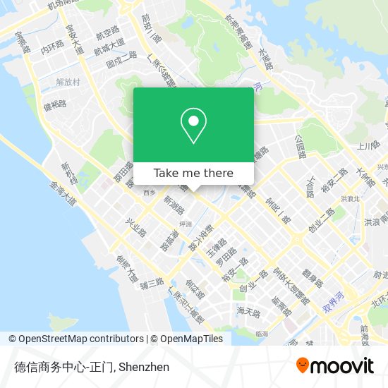 德信商务中心-正门 map