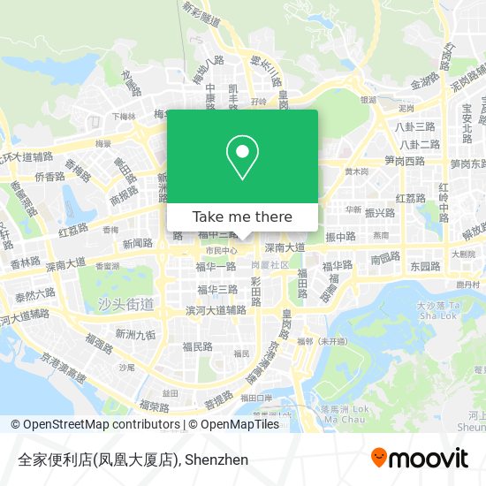 全家便利店(凤凰大厦店) map