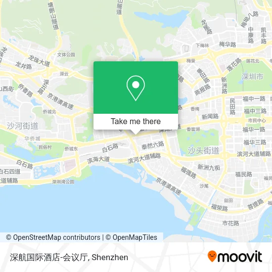 深航国际酒店-会议厅 map