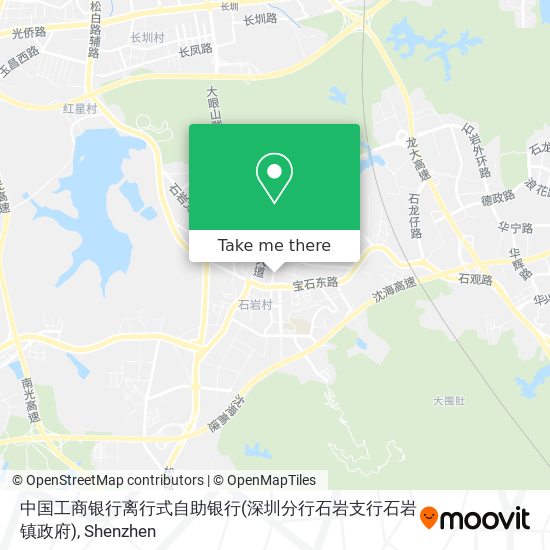 中国工商银行离行式自助银行(深圳分行石岩支行石岩镇政府) map