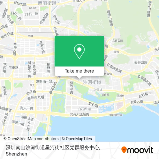 深圳南山沙河街道星河街社区党群服务中心 map
