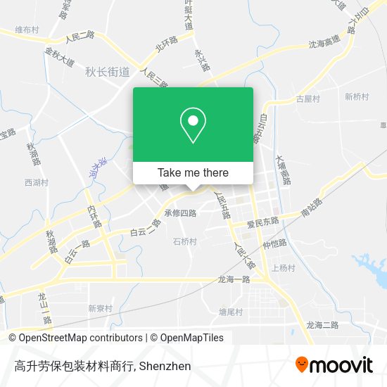 高升劳保包装材料商行 map