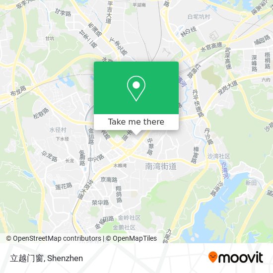 立越门窗 map