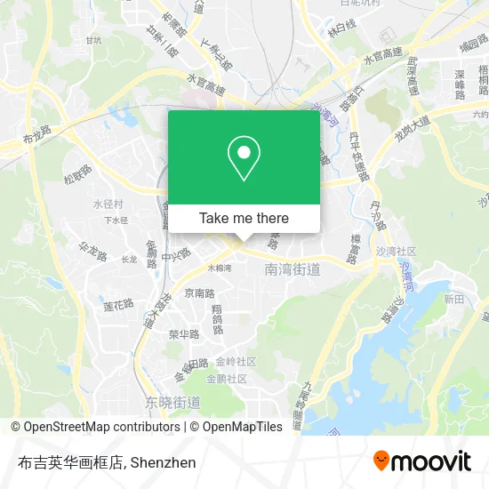 布吉英华画框店 map