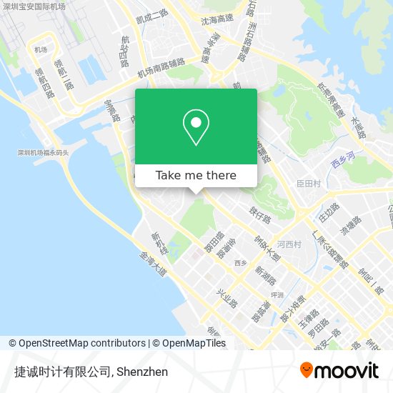 捷诚时计有限公司 map