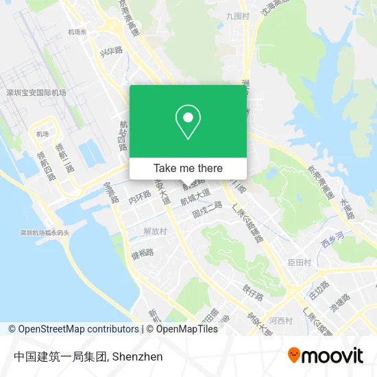 中国建筑一局集团 map