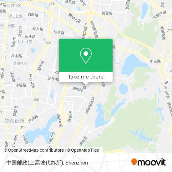 中国邮政(上高坡代办所) map