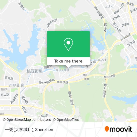 一粥(大学城店) map