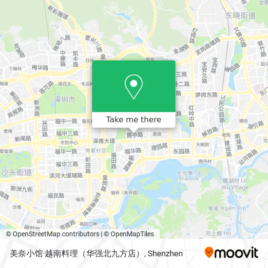美奈小馆·越南料理（华强北九方店） map