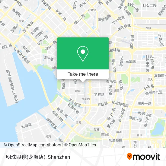 明珠眼镜(龙海店) map