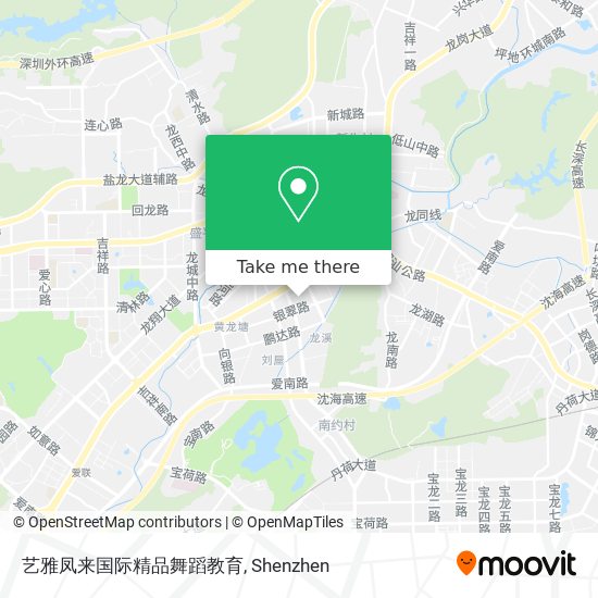 艺雅凤来国际精品舞蹈教育 map