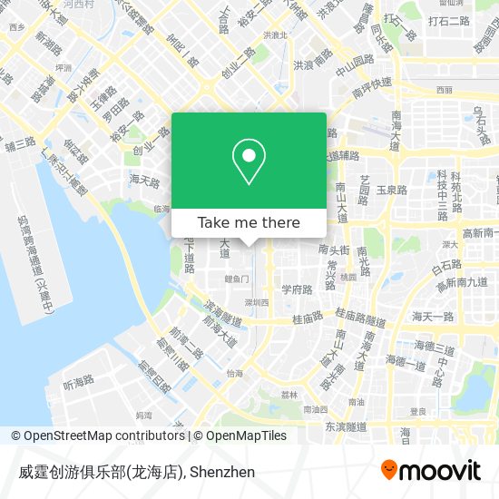 威霆创游俱乐部(龙海店) map
