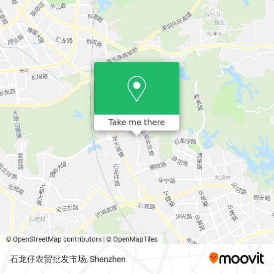 石龙仔农贸批发市场 map